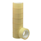 Artikelbild 1 für WIHE-lux Klebefilm transparent 18,0 mm x 10,0 m 8 Rollen, Artikelnummer 181267