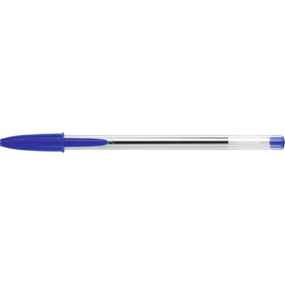 Artikelbild 2 für 90 + 10 GRATIS: BIC Kugelschreiber Cristal® Original transparent, Schreibfarbe: blau, 90 St. + GRATIS 10 St., Artikelnummer 287545