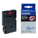 Artikelbild 1 für brother Schriftband TC-491 TC491, 9 mm schwarz auf rot, Artikelnummer 272971