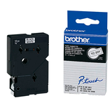 Artikelbild 1 für brother Schriftband TC-201 TC201, 12 mm schwarz auf weiß, Artikelnummer 273003