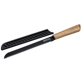 Artikelbild 1 für NIROSTA Brotmesser Flow Fair schwarz, Klinge: 20,0 cm, Artikelnummer 584309