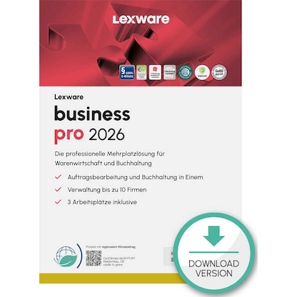 Lexware Desktop Version LEXWARE Business Pro 2026 Software Vollversion (Download-Link ...