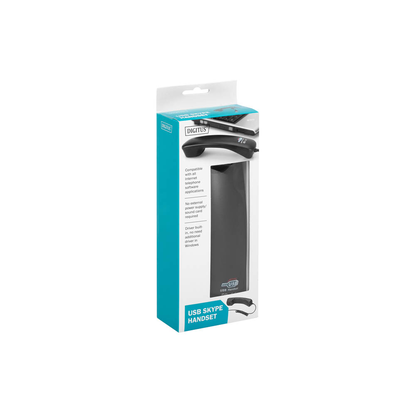 Artikelbild 12 für DIGITUS DA-70772 USB-Telefonhörer schwarz, Artikelnummer 468409