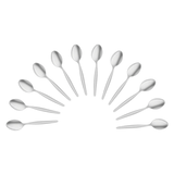 Artikelbild 1 für 12 Amefa Kaffeelöffel Scandinave silber, Artikelnummer 548816