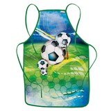 Artikelbild 1 für ROTH Jungen Kinder Malschürze Fußball blau Einheitsgröße 1 St., Artikelnummer 581128