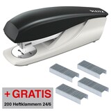 Artikelbild 1 für AKTION: LEITZ Heftgerät 5500 schwarz + GRATIS 200 Heftklammern 24/6, Artikelnummer 367987