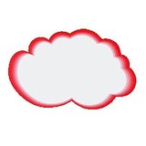 Artikelbild 1 für Moderationskarten weiß/rot 41,0 x 26,0 cm, 20 St., Artikelnummer 588962