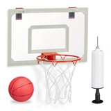 Artikelbild 1 für relaxdays Basketballkorb für’s Zimmer weiß, rot, Artikelnummer 441644