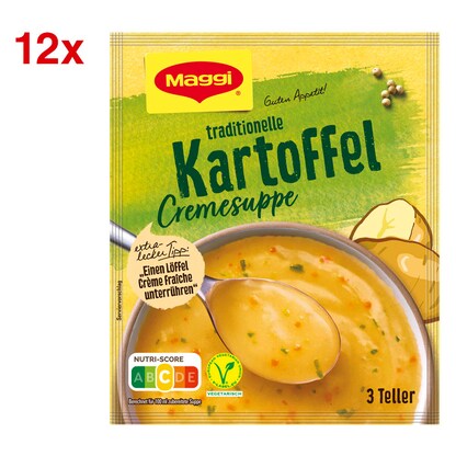 Artikelbild 1 für Maggi® traditionelle Kartoffel Cremesuppe 12x 3 Portionen, Artikelnummer 613077