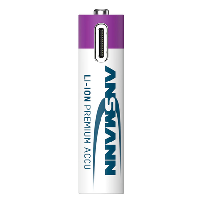 Artikelbild 3 für 4 ANSMANN USB-Akkus mit Ladekabel 500 Micro AAA 400 mAh, Artikelnummer 173939