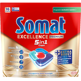 Artikelbild 1 für Somat EXCELLENCE PREMIUM 5in1 Spülmaschinentabs 16 St., 1 St., Artikelnummer 817399