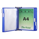 Artikelbild 1 für tarifold Wand-Sichttafelsystem 414101 DIN A4 blau mit 10 St. Sichttafeln, Artikelnummer 706445