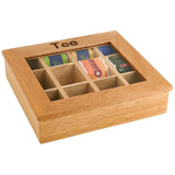 Artikelbild 1 für APS Teebox hellbraun 31,0 x 28,0 cm, Artikelnummer 196958