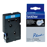 Artikelbild 1 für brother Schriftband TC-203 TC203, 12 mm blau auf weiß, Artikelnummer 277194