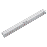 Artikelbild 1 für WESTCOTT Lineal 30,0 cm, silber, Artikelnummer 294429
