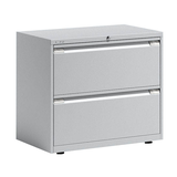 Artikelbild 1 für BISLEY Essentials Hängeregistraturschrank lichtgrau 2 Schubladen 80,0 x 47,0 x 69,3 cm, Artikelnummer 452678