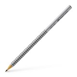 Artikelbild 1 für FABER-CASTELL GRIP 2001 Bleistift HB silber, 1 St., Artikelnummer 136198