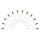 Artikelbild 1 für 12 solex® Löffel Maya silber, Artikelnummer 986828