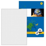 Artikelbild 1 für Staufen® Schulheft Lineatur 22 kariert DIN A4 ohne Rand, 16 Blatt, Artikelnummer 134945