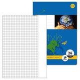 Artikelbild 1 für Staufen® Schulheft Lineatur 26 kariert DIN A4 Außenrand, 16 Blatt, Artikelnummer 134926