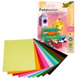Artikelbild 1 für folia Fotokarton farbsortiert 300 g/qm 10 Blatt, Artikelnummer 132694
