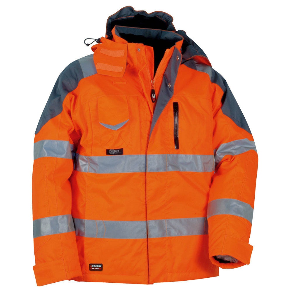 Warnjacke / Arbeitsjacke, orange - €149.99 - Lagerräumung Warnjacke / Arbeitsjacke, orange - €149.99 - Lagerräumung