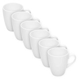 Artikelbild 1 für 6 BAUSCHER Kaffeebecher smart weiß 0,28 l, Artikelnummer 976383