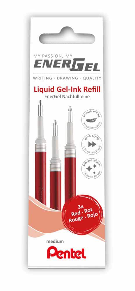Uniball Signo 207 Gelschreiberminen – 6 Stück, 0,5 Mm Mikrospitze, Schwarze Pigmentierte Tinte (wasserfest)