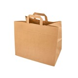 Artikelbild 1 für 50 PAPSTAR Papier-Tragetaschen braun 32,0 x 27,0 cm, Artikelnummer 466951