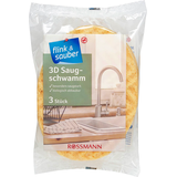 Artikelbild 1 für flink & sauber 3D Saugschwamm, 3 St., Artikelnummer 212652