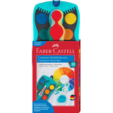Artikelbild 1 für FABER-CASTELL Connector Wasserfarbkasten 12 Farben, Artikelnummer 749141