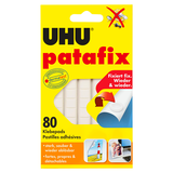 Artikelbild 1 für UHU patafix doppelseitige Klebepads 1,0 x 1,0 cm, 80 St., Artikelnummer 460006