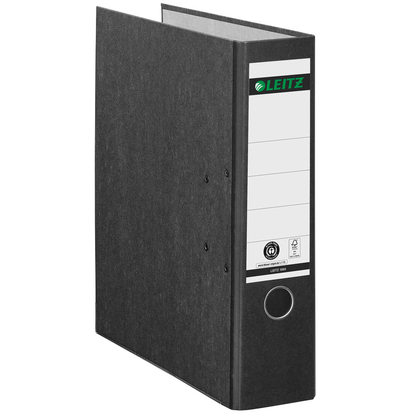 Artikelbild 11 für LEITZ 1080 Ordner schwarz marmoriert Karton 8,0 cm DIN A4, Artikelnummer 652354