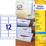 Artikelbild 1 für 300 AVERY Zweckform Adressetiketten J8177-25 weiß 99,1 x 42,3 mm, Artikelnummer 607174