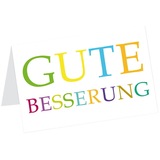 Artikelbild 1 für LUMA Genesungskarte Gute Besserung DIN B6, Artikelnummer 403727