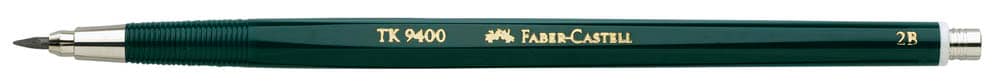 Faber-Castell - Fallminenstift TK 9400, Minenstärke: 2 Mm, Härtegrad: H + Ersatzminen Und Minenspitzer