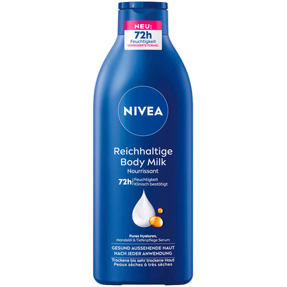 Artikelbild 1 für NIVEA Reichhaltige Body Milk Bodylotion 400 ml, Artikelnummer 451249