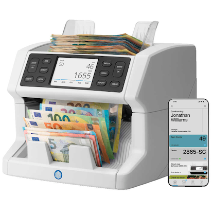 Safescan Banknotenzähler 2865-SC, 1 St. >> büroshop24