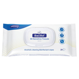 Artikelbild 1 für HARTMANN Desinfektionstücher Bacillol® 30 Sensitive Tissues 1-lagig weiß, 24 Tücher, Artikelnummer 703287
