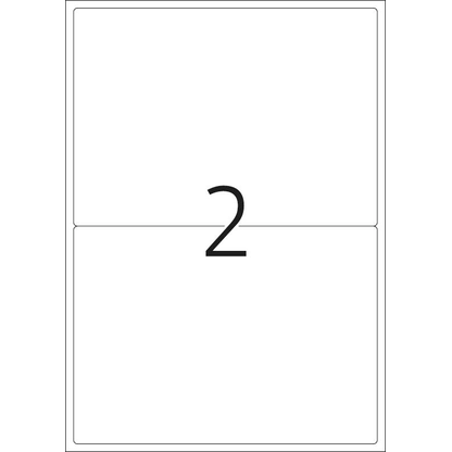 Artikelbild 5 für 40 HERMA Namensetiketten 4519 weiß 199,6 x 143,5 mm, Artikelnummer 558122