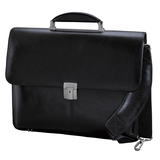 Artikelbild 1 für Alassio Aktentasche FAENZA Leder schwarz 47011, Artikelnummer 589416