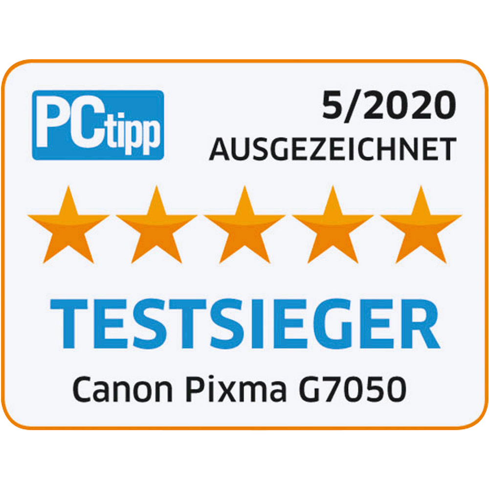 Canon PIXMA 1 Tintenstrahl-Multifunktionsdrucker büroshop24 G7050 4 schwarz in 