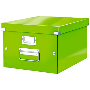 AKTION:  LEITZ Click & Store Aufbewahrungsbox 16,7 l grün 28,1 x 36,9 x 20,0 cm mit Prämie nach Registrierung