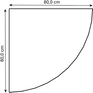4032062163115 - HAMMERBACHER Verbindungsplatte Haziender eiche dreieckig abgerundet 800 x 800 x 25 cm