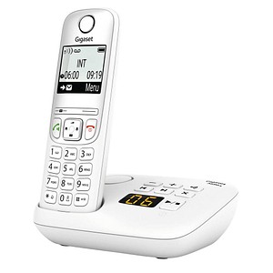 4250366855363 - A690A - Schnurlostelefon - Anrufbeantworter mit Rufnummernanzeige - ECO DECTGAP - weiß (S30852-H2830-B102)