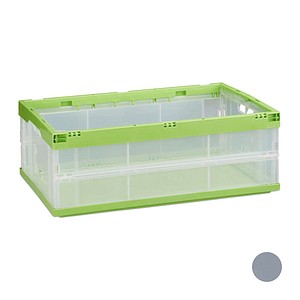 Klappbox transparent