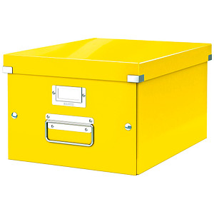 LEITZ Click & Store Aufbewahrungsbox 16,7 l gelb 28,1 x 36,9 x 20,0 cm