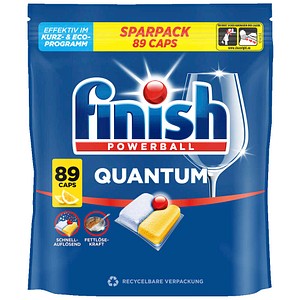 finish Spülmaschinentabs POWERBALL QUANTUM CITRUS 89 Stück