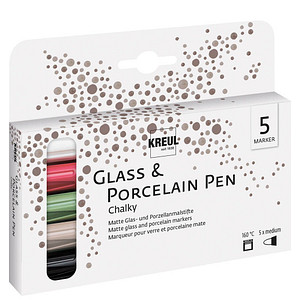 4000798121877 - 5 Chalky Porzellanstifte farbsortiert 20 - 40 mm 4000798121877 5 Stück