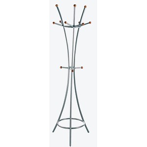 HAKU Möbel Garderobenständer silber